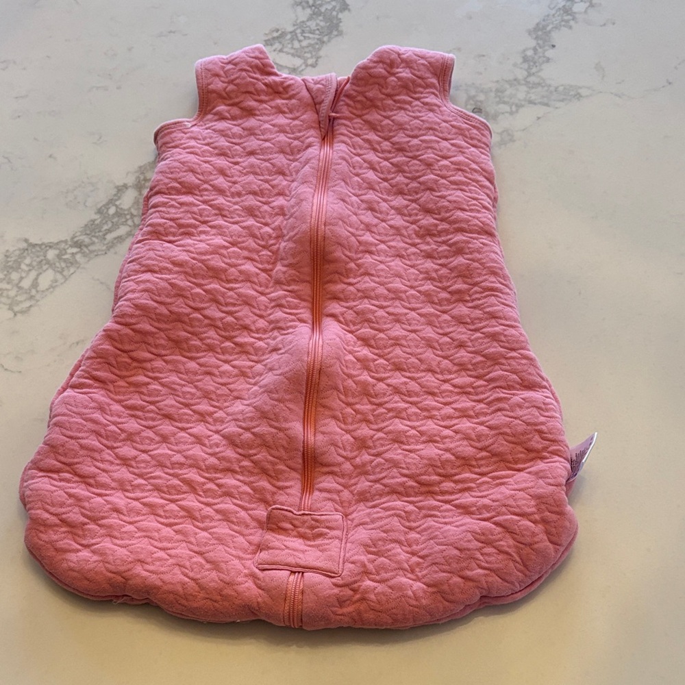 Cozy Pink Quilted Kids Sleep Sack